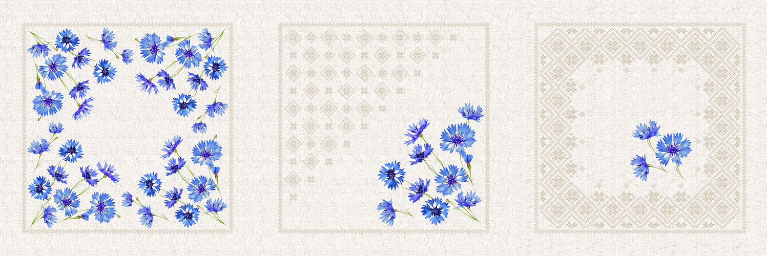 4810122528131.jpg Cалфетка, арт. 4581, р-р 40*40, с. 1, рис. D943 — изображение 1