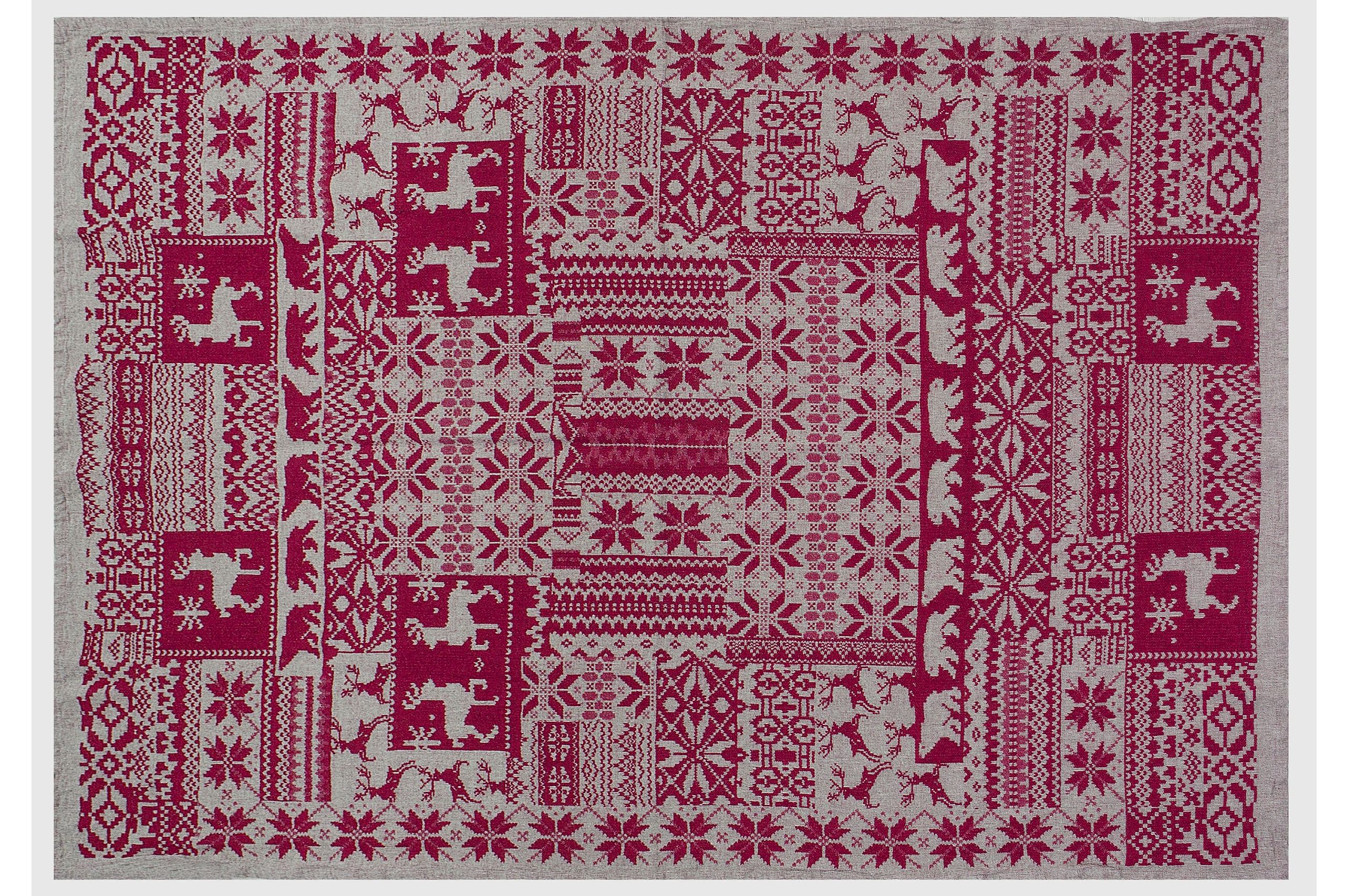 Плед, арт. 18С240-ШР/у./р., р-р 160*110, с. 1, рис. 502, цв. 1