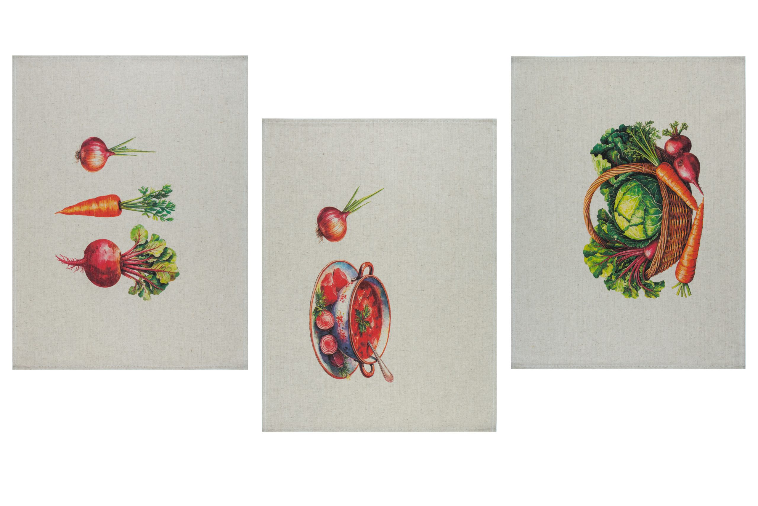 Комплект полотенец из 3 шт